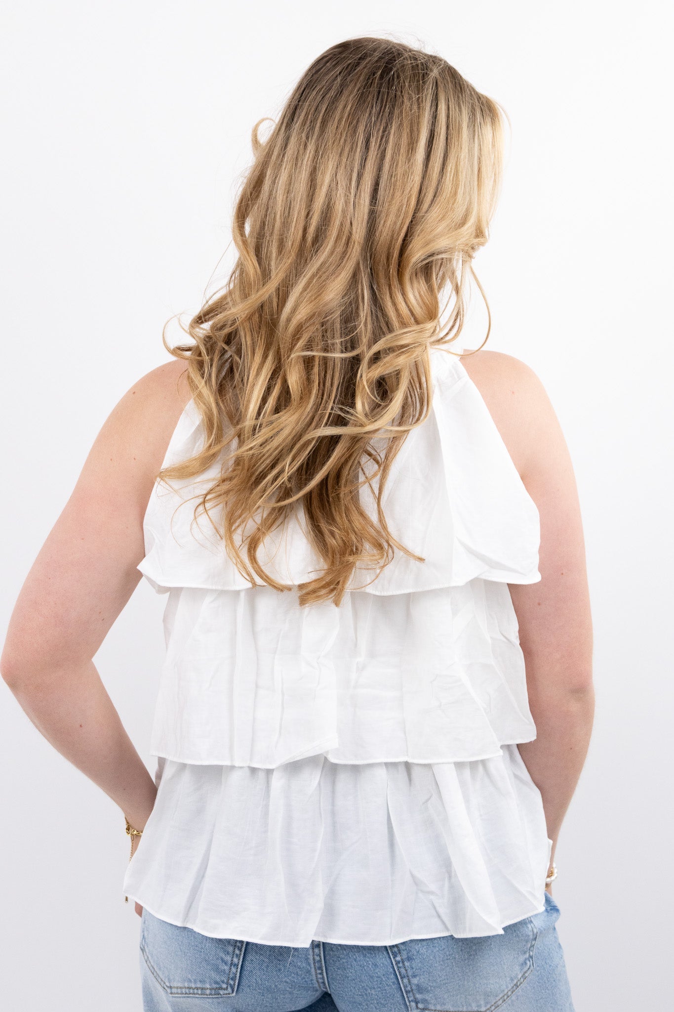 Fancy ruffle top