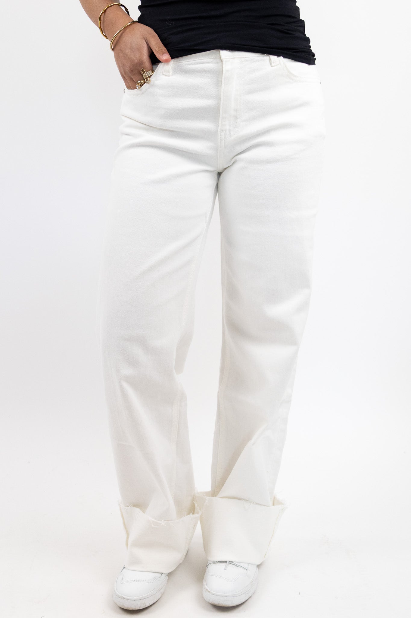 Ruby wide leg jeans - stretch