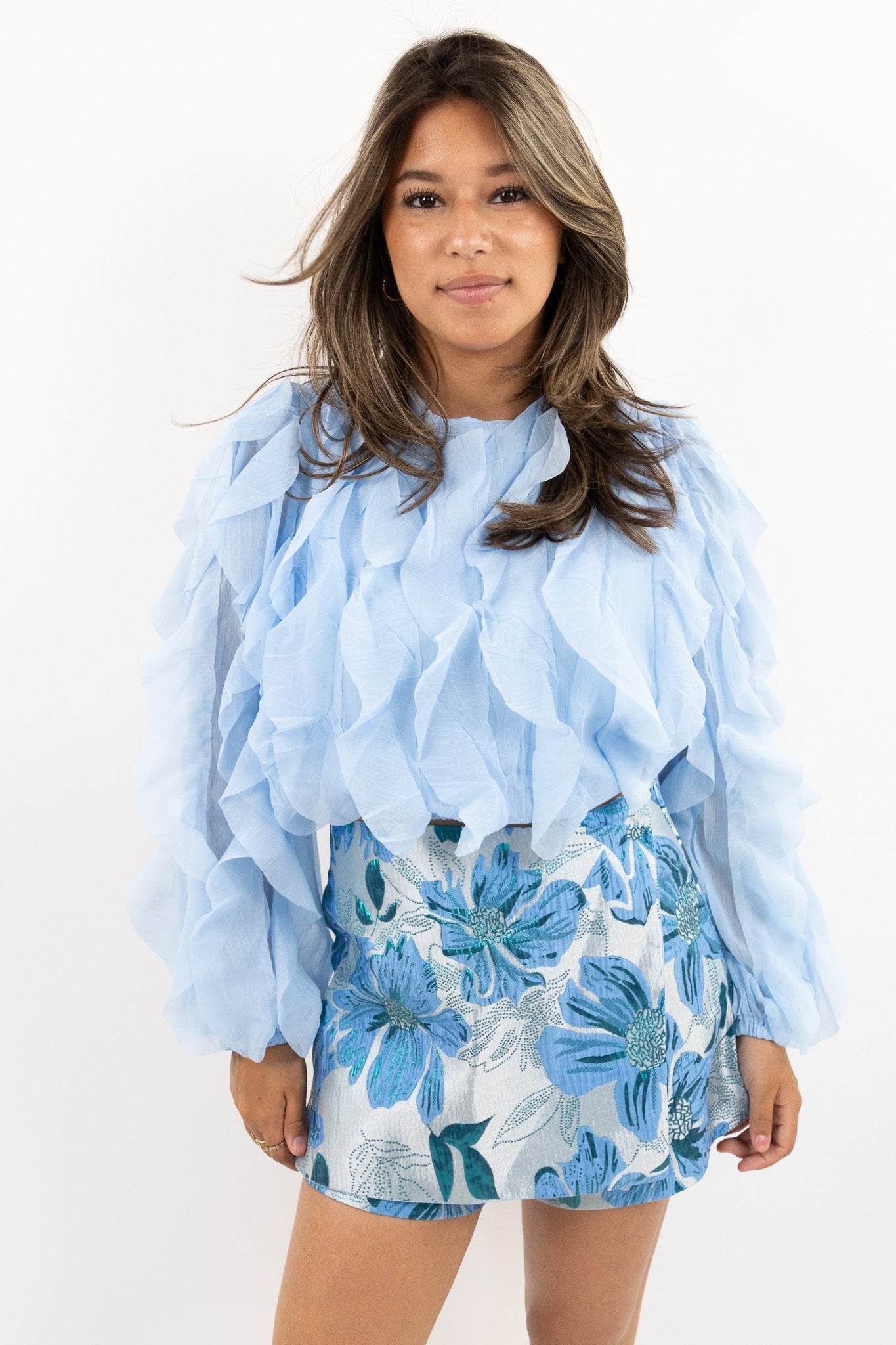Noelia flower skort