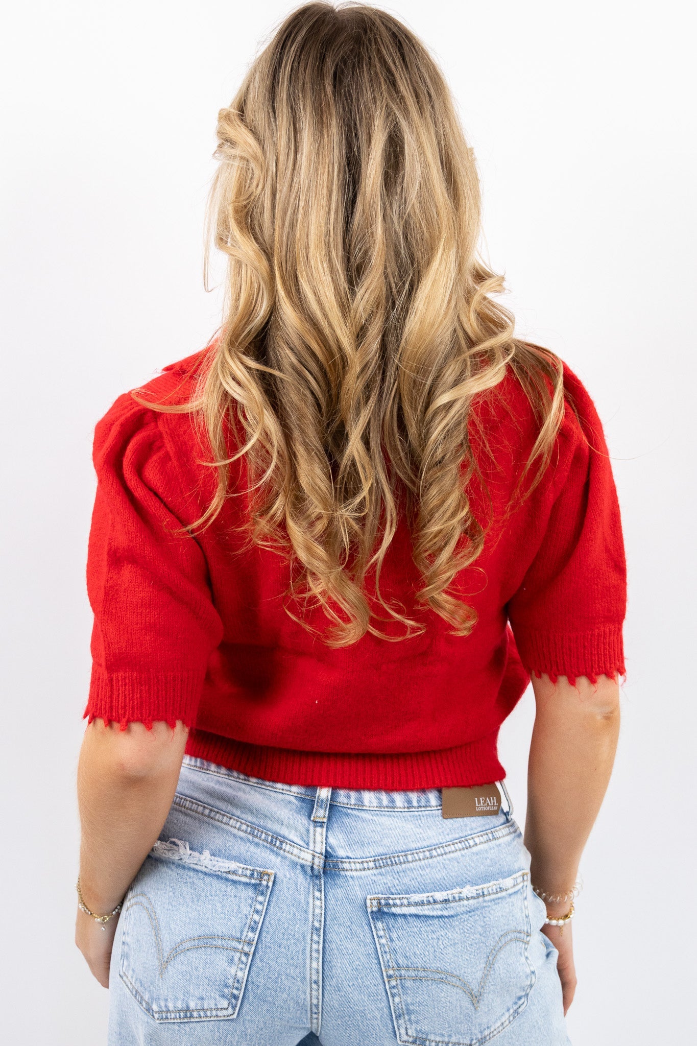 Wavy Button Cardigan