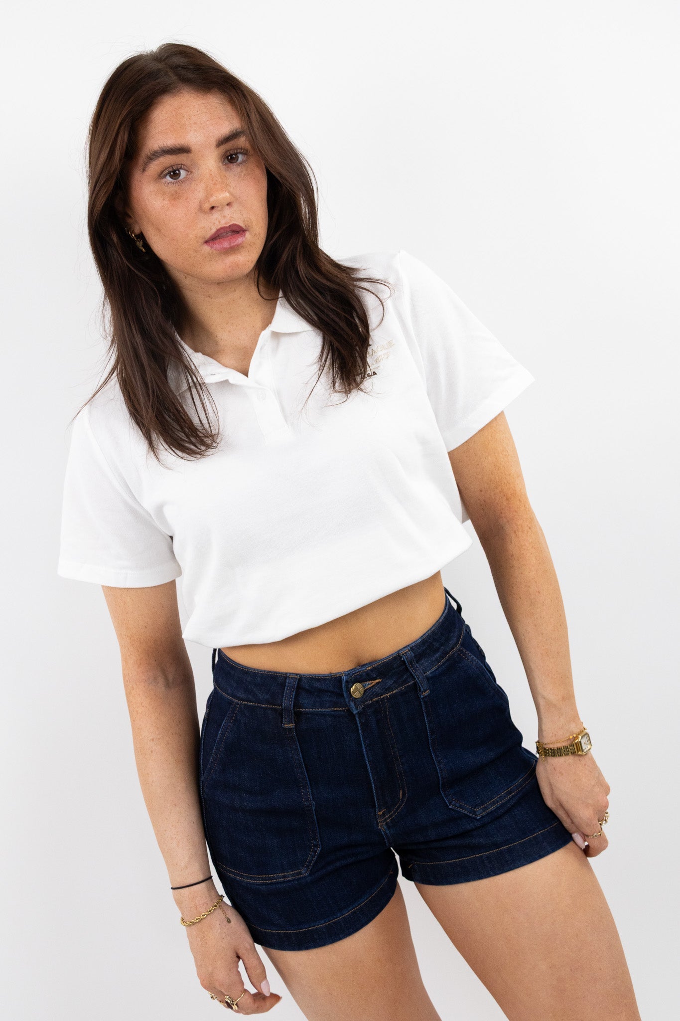 Noor Denim Short