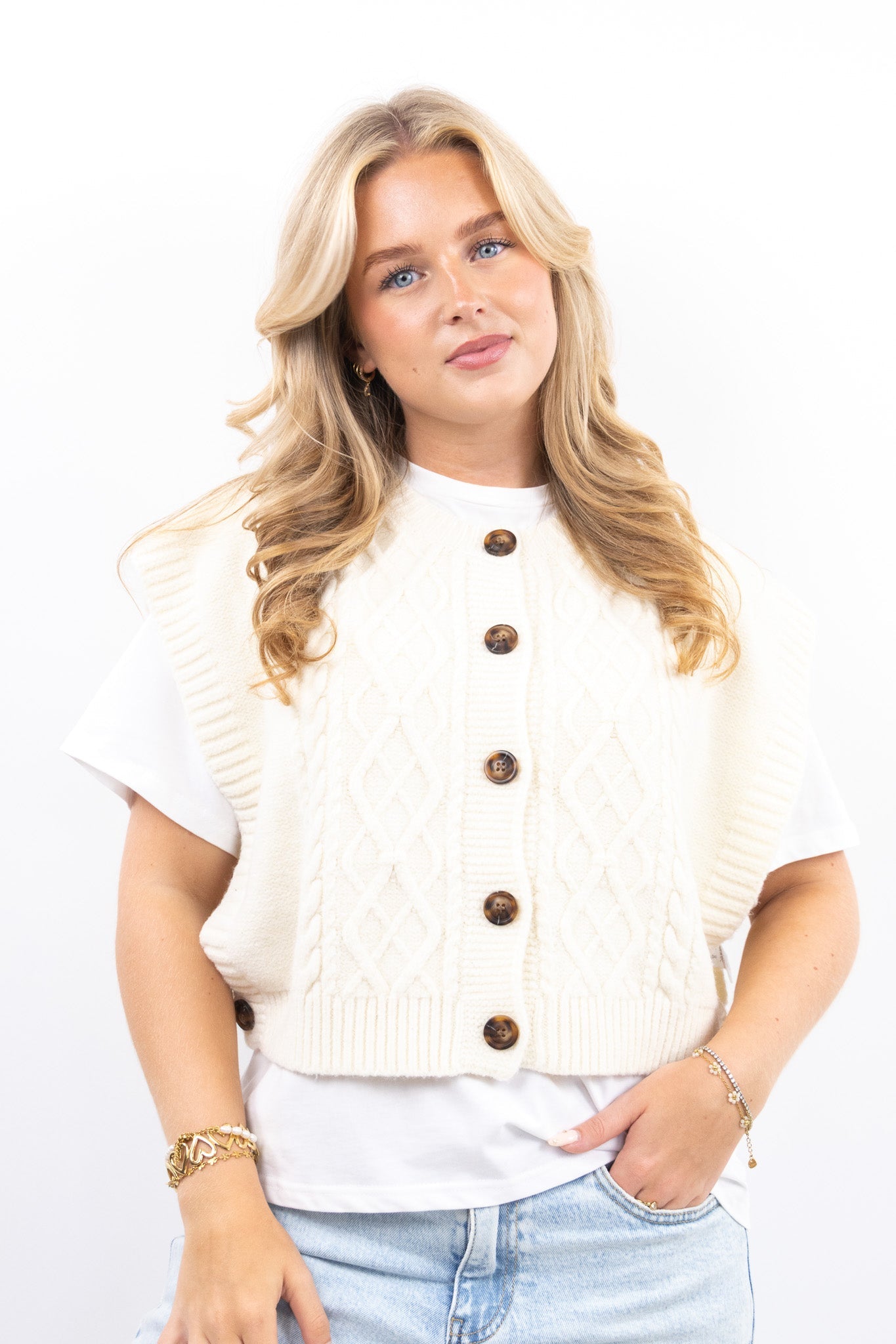 Cable Knit Spencer